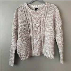 Moon & Madison chunky mix knit sweater